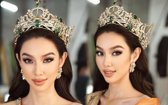 Miss Grand - Thùy Tiên khoe sắc kiêu sa diễm lệ khiến fan 'quên đường đi lối về'