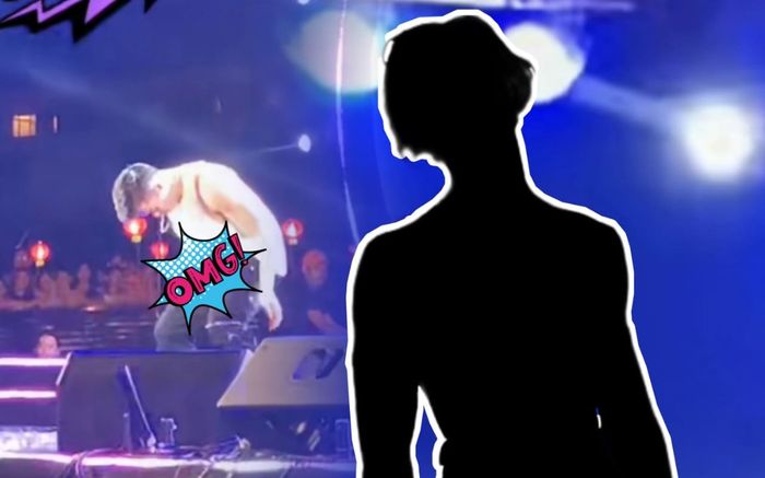 Nam ca sĩ body 6 múi của Vpop nhảy sung đến nỗi rách quần ngay 'chỗ hiểm' trước hàng trăm khán giả