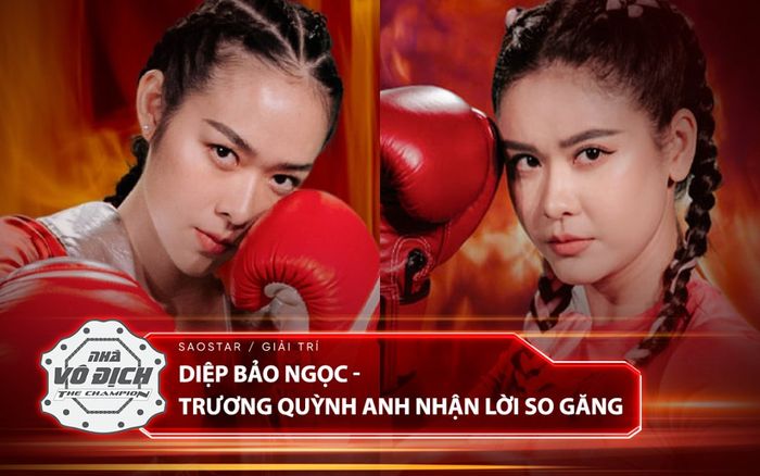 Hai bà mẹ trẻ Trương Quỳnh Anh - Diệp Bảo Ngọc so găng tại The Champion: Ai nhỉnh hơn ai?