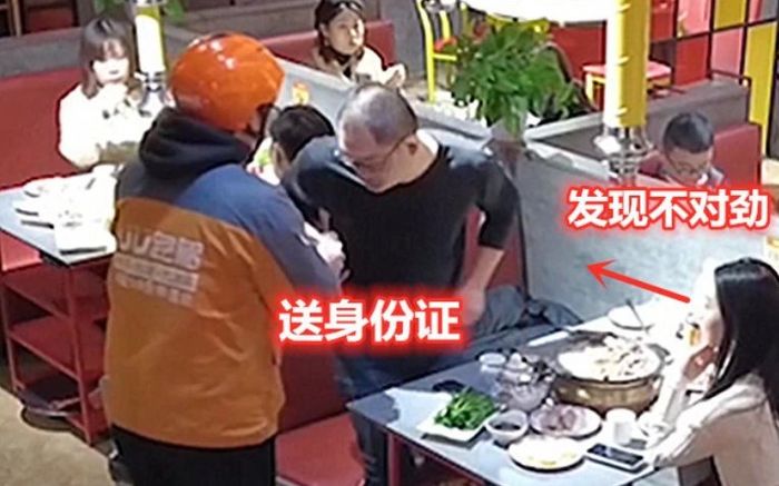 Đang ngồi ăn uống vui vẻ với bạn trai mới gặp lần đầu, cô gái vội bỏ đi khi người này xuất hiện