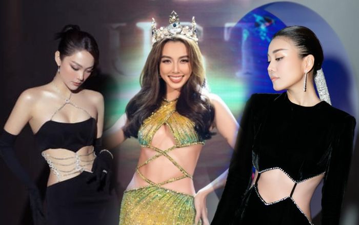 Mỹ nhân Việt mê đầm 'thắt lưng buộc bụng': Thùy Tiên làm nên kì tích, Thanh Hằng bị so sánh với đàn em