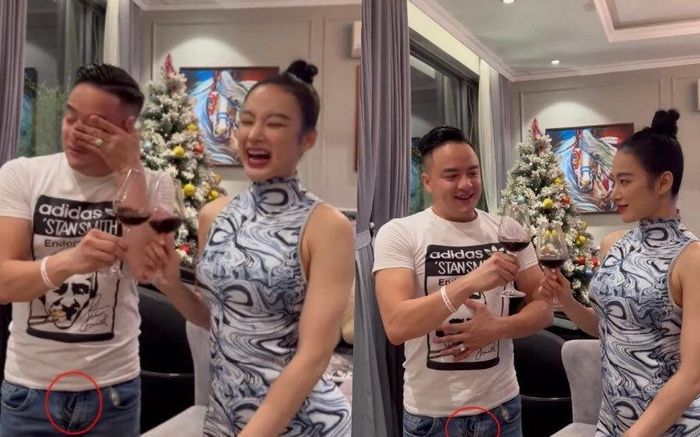 Cao Thái Sơn quên… kéo khóa quần khi tỏ tình với Angela Phương Trinh