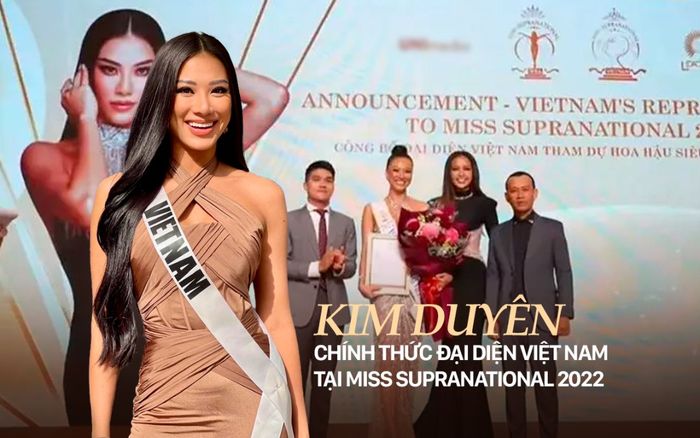 HOT: Kim Duyên chính thức đại diện Việt Nam tại Miss Supranational 2022