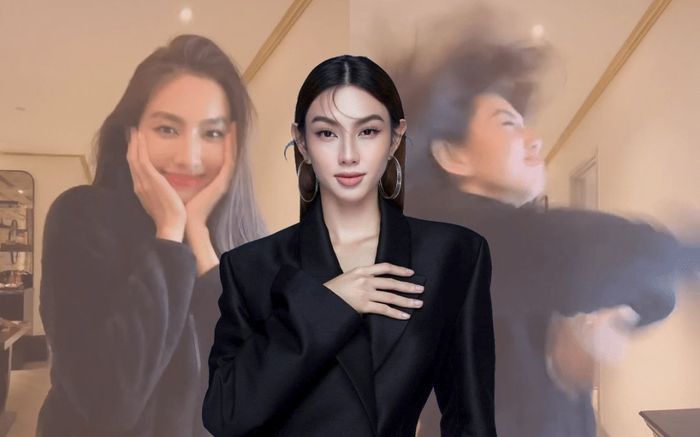 Tik Tok cán mốc lượt follow khủng, màn quẩy nhảy nhót ăn mừng của Hoa hậu Thùy Tiên khiến fan 'sang chấn'