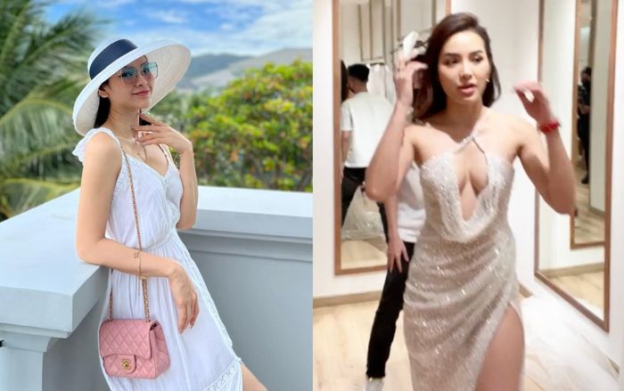 Phương Trinh Jolie gây sốt khi thử loạt váy cưới: Cắt xẻ hiểm hóc khiến dân tình đỏ mặt