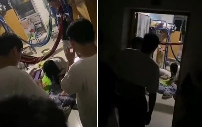 Tiếng hét thất thanh trong ký túc xá sinh viên lúc nửa đêm, kéo đến nơi xem xét ai cũng bị sốc