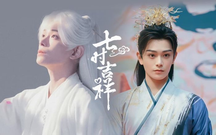 'Bảy kiếp xui xẻo' nhá hàng tạo hình cặp diễn viên chính, Đinh Vũ Hề tự nhiên đeo vương miện là sao?