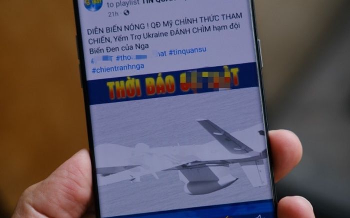 Tin sai lệch về căng thẳng Nga - Ukraine xuất hiện nhiều trên mạng