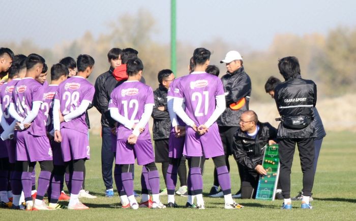 HLV Park Hang Seo dẫn dắt U23 Việt Nam đấu Trung Quốc