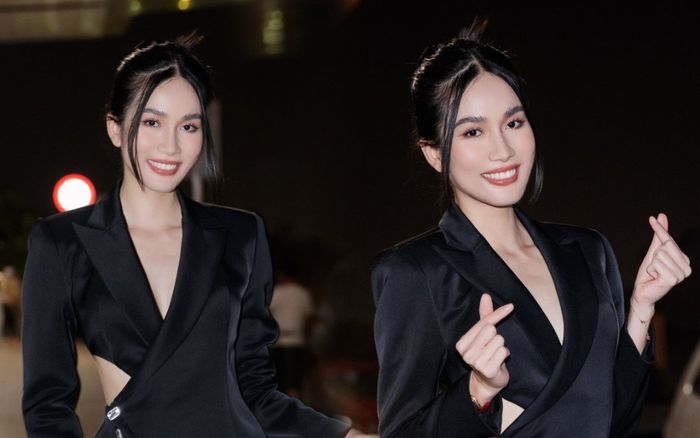Á hậu Phương Anh lên đồ 'chanh sả' sang Pháp tham dự Paris Fashion Week