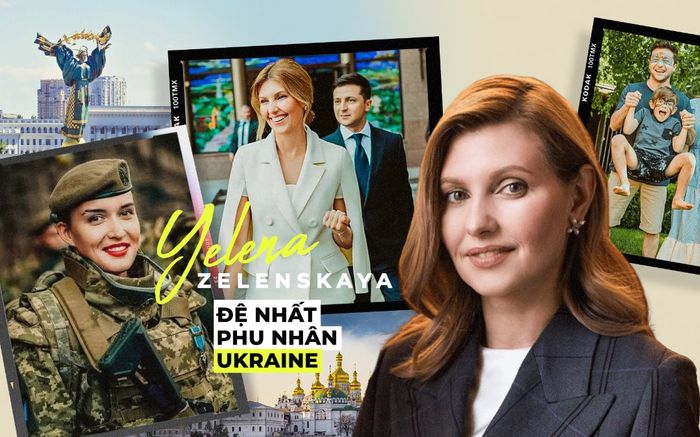 Người vợ giỏi giang, giàu có của Tổng thống Ukraine Volodymyr Zelensky