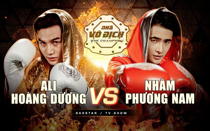 Cuộc chiến 'nam thần' tại The Champion: Ali Hoàng Dương 'tiễn' Nhâm Phương Nam để giành đai vô địch