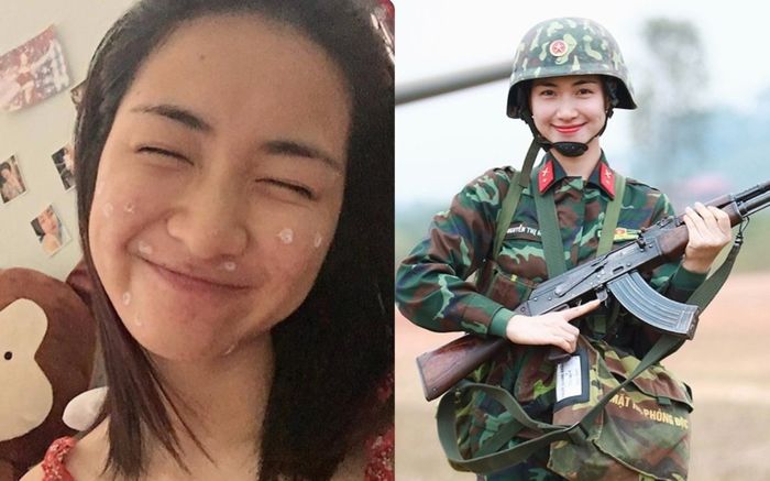Soi mặt mộc đỉnh cao của Hòa Minzy trong 'Sao Nhập Ngũ', so với thời chi chít mụn quả một trời một vực