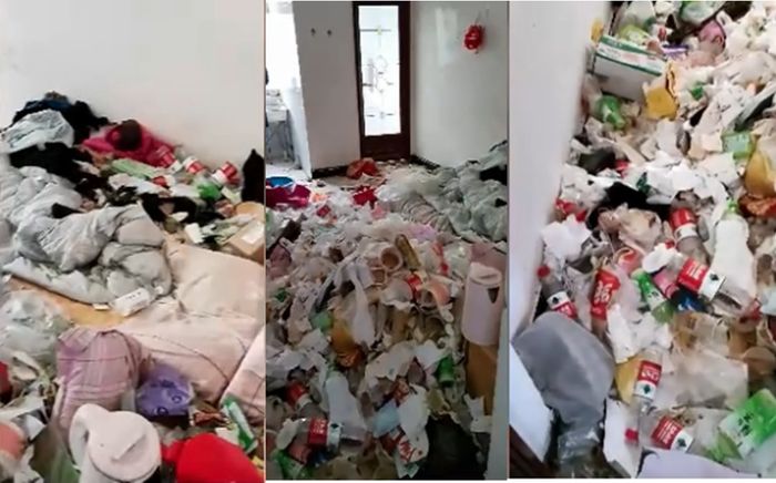 Chủ nhà phát hoảng khi nhìn căn phòng cho thuê như 'bãi chiến trường', phải gọi ngay thợ tới thay khóa