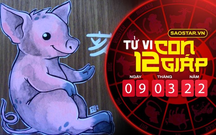 Tử vi hôm nay thứ 4 ngày 9/3/2022 của 12 con giáp: Hợi đề phòng kẻ ném đá giấu tay