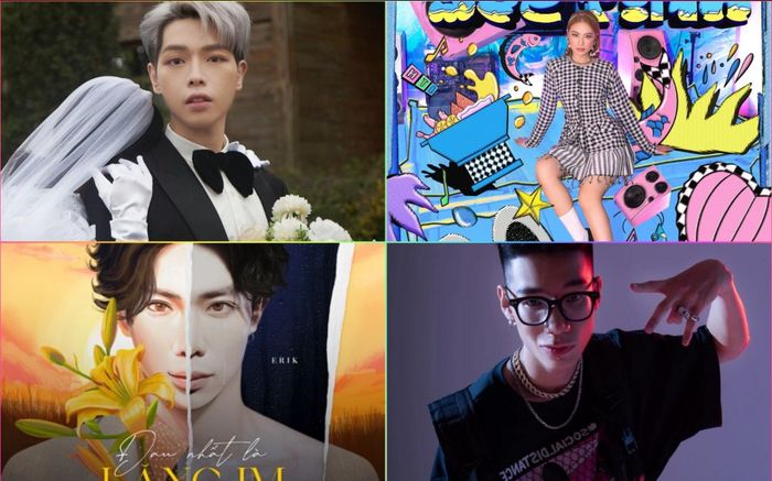 Đức Phúc, Erik, Hoàng Thuỳ Linh, MCK vẫn nằm trong top 10 trending sau gần 1 tháng ra mắt sản phẩm