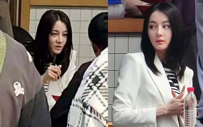 Địch Lệ Nhiệt Ba khiến dân tình 'hú hồn' khi bị chụp lén: Khuôn mặt nhợt nhạt, trông như bà già