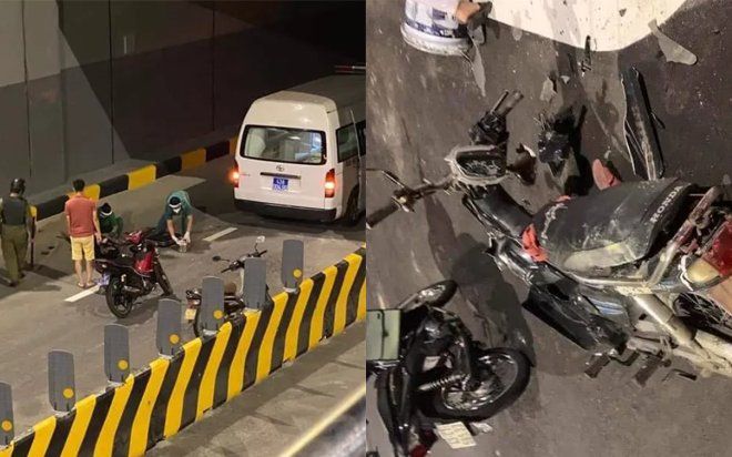 Phóng xe máy đâm vào lao can, người đàn ông rơi xuống hầm chui lộ thiên cầu Trần Thị Lý tử vong tại chỗ