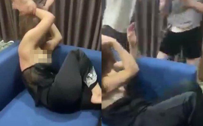 Xôn xao màn đánh ghen chồng bay lắc cùng nhân tình, vợ xông đến đánh 'tiểu tam' tới tấp, lộ nguyên vòng 1