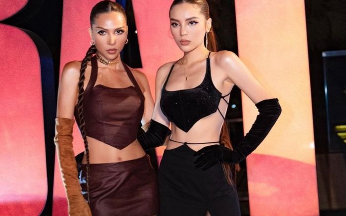 Sắp 'chiến' trên ghế nóng nhưng Hoa hậu Kỳ Duyên và tình tin đồn Minh Triệu lại có style 'tuy 2 mà 1'