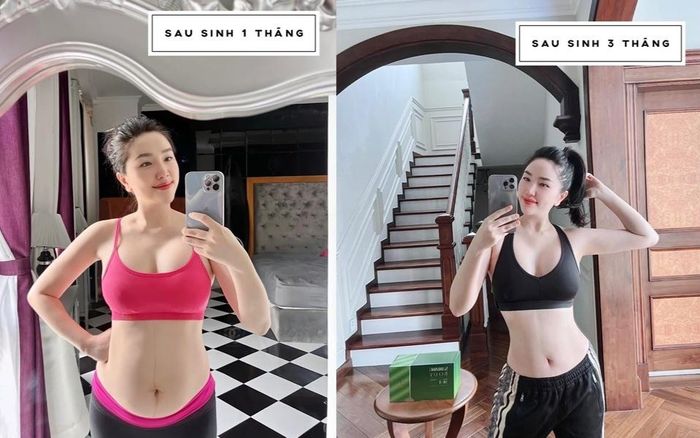 Bảo Thy khoe cơ bụng số 11 chỉ sau 3 tháng sinh con