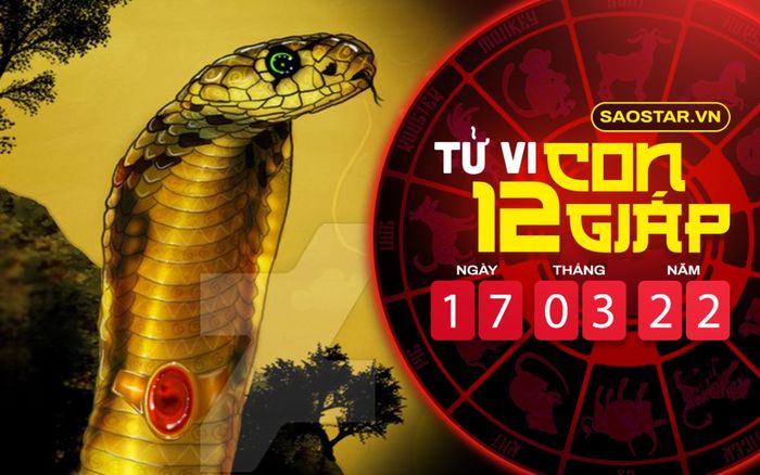 Tử vi hôm nay thứ 5 ngày 17/3/2022 của 12 con giáp: Tỵ bị tiểu nhân quấy phá gây thất thoát tài chính