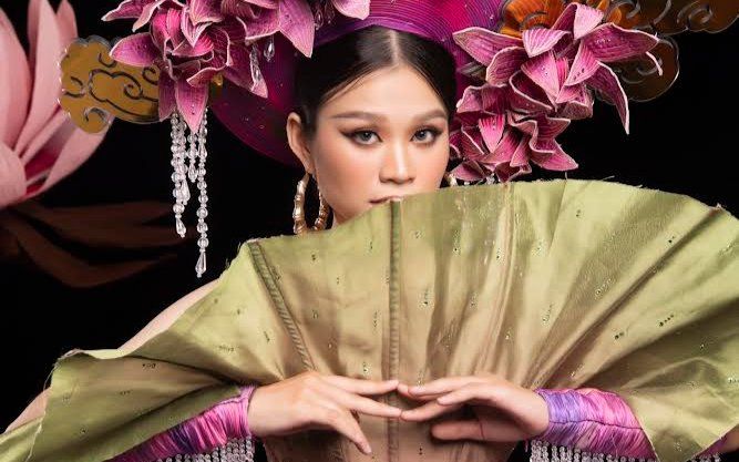 Trần Hoài Phương lọt Top 10 trang phục sinh thái tại Miss Eco 2022