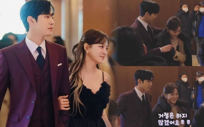 Hẹn Hò Chốn Công Sở: 'Hành' Kim Se Jeong sấp mặt trên phim nhưng ở hậu trường Ahn Hyo Seop lại cực tâm lý