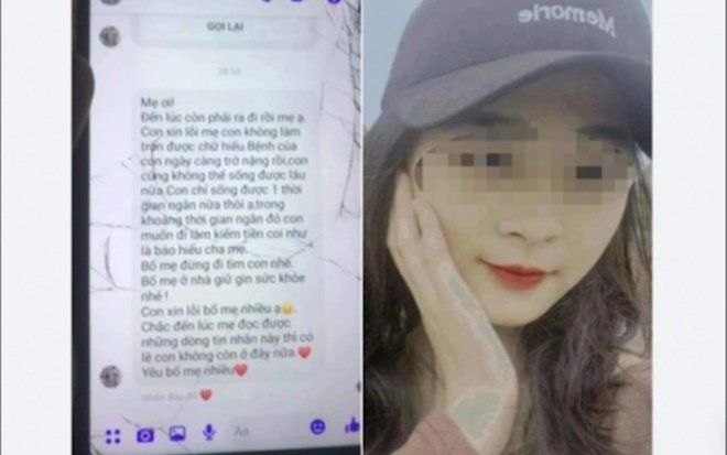 Nữ sinh lớp 10 mất tích để lại tin nhắn xót xa: 'Mẹ ơi, đến lúc con phải đi rồi'