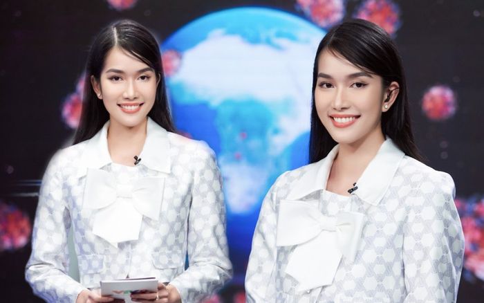 Á hậu Phương Anh đảm nhận vai trò MC - BTV: Nàng hậu học giỏi ghi điểm với lối dẫn ấn tượng