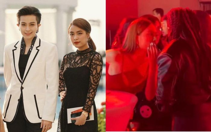 'Người qua đường' bắt trọn khoảnh khắc Hoàng Thùy Linh và Gil Lê thoải mái kề cạnh, cử chỉ đầy thân mật