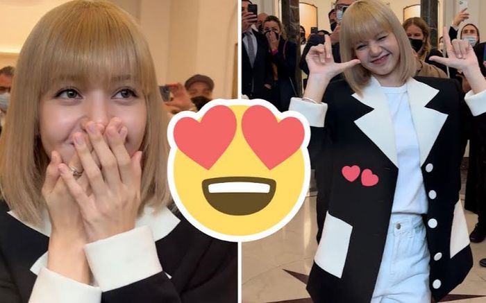 Lisa (BlackPink) rạng rỡ đi sự kiện nhãn hàng mà cứ ngỡ biến thành mini fanmeeting solo