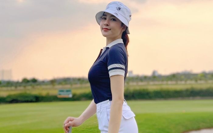Công Vinh, Trâm Anh đam mê chơi golf như Cường Đô La và Hiền Hồ