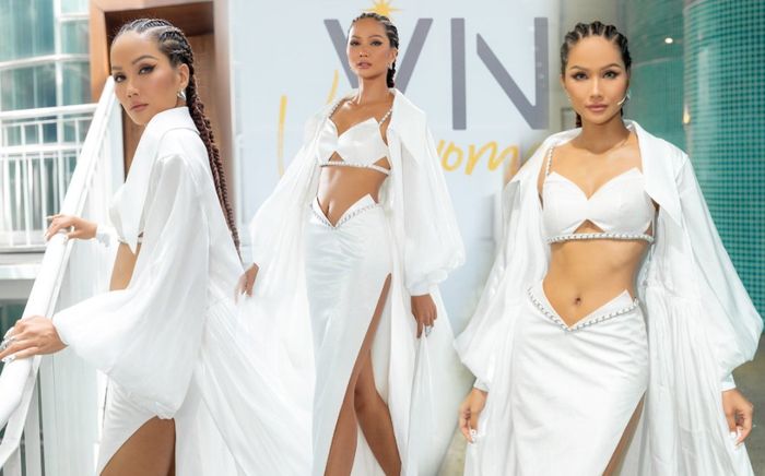 Hội chị em Hoàn vũ đua nhau diện màu trắng nhưng H'Hen Niê 'chặt đẹp' không khoan nhượng