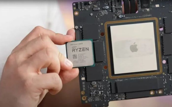 Apple làm chip máy tính to bất thường