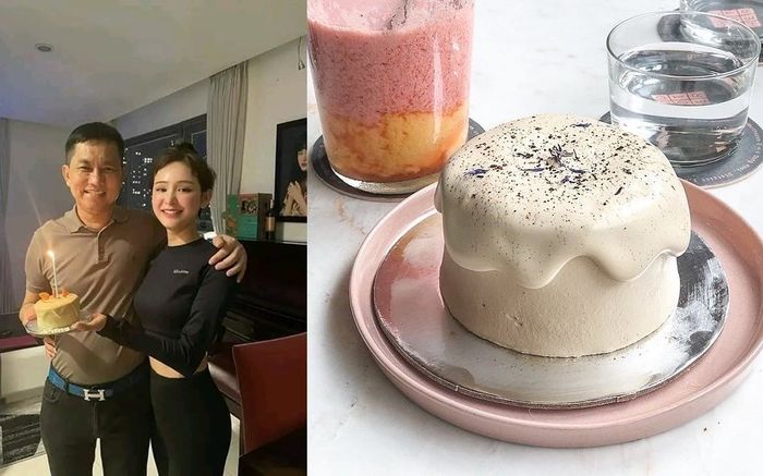 Chiếc bánh sinh nhật nhỏ xíu trên tay Hiền Hồ khi ăn với đại gia U60 có giá bao nhiêu?