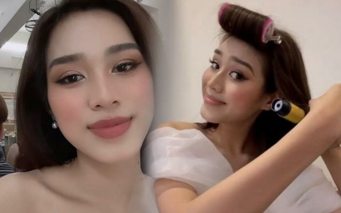 Đỗ Thị Hà tự làm tóc, skincare trên máy bay để về Việt Nam… ăn bánh cuốn