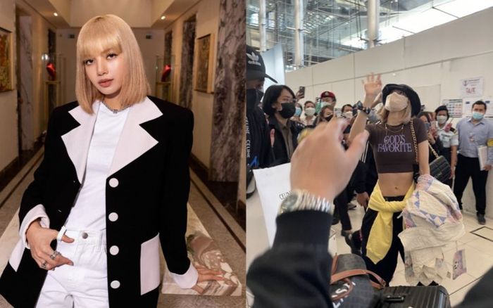 Đây là cách mà fan Thái Lan chào đón Lisa (BlackPink) quay trở về quê nhà