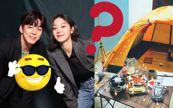 Hẹn Hò Chốn Công Sở: Cặp phụ rủ nhau đi cắm trại khi phim kết thúc, nghi vấn phim giả tình thật?