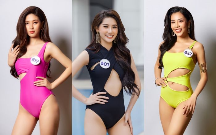 Dàn người đẹp miền Bắc 'máu chiến' hết cỡ trong phần thi bikini tại sơ khảo MUV 2022