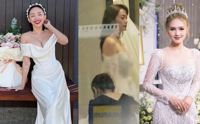 Sao Việt diện váy cưới: Minh Hằng khoe sắc rạng ngời, Bảo Thy hóa nàng tiên gợi cảm hết nấc