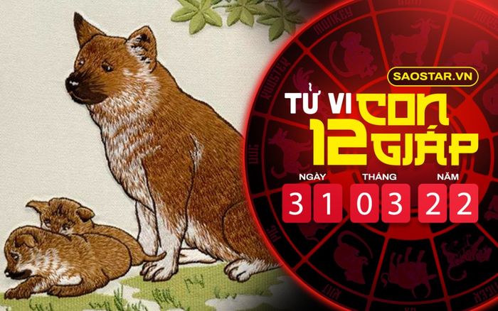 Tử vi hôm nay thứ 5 ngày 31/3/2022 của 12 con giáp: Tuất và Tỵ cùng gặp vận may tài lộc