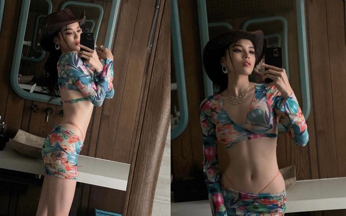 Kỳ Duyên mặc hở bạo liệt khoe vòng eo '3 phần bé tẹo 7 phần sexy'