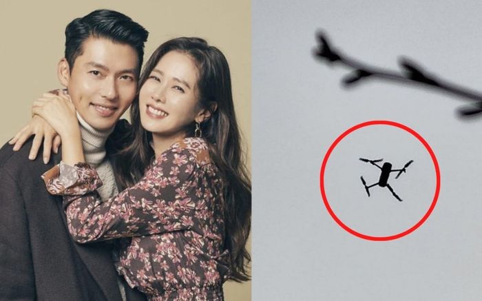 Xuất hiện flycam tại đám cưới Hyun Bin và Son Ye Jin, fan tức giận vì giống vụ của Song - Song