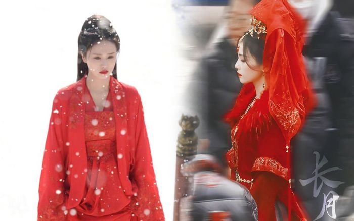 Lộ ảnh cưới của Bạch Lộc trong Trường Nguyệt Tẫn Minh: Đỏ rực rỡ nhưng sao lại buồn như Thời Nghi thế kia