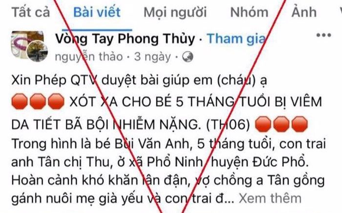Cảnh giác với tình trạng 'xào nấu thông tin', lừa đảo kêu gọi từ thiện