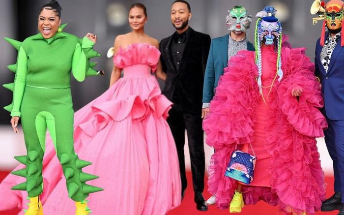 Grammy năm nay lạ lắm: Thời trang couple lên ngôi nhưng 'tắt điện' với các màn hóa trang Halloween