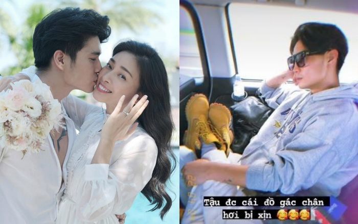 Huy Trần 'bất lực' nhưng vẫn nuông chiều Ngô Thanh Vân, tình nguyện trở thành 'đồ gác chân'