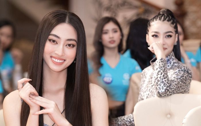 Lương Thùy Linh, Kiều Loan vỡ òa cảm xúc khi gặp lại chuyên gia đào tạo hoa hậu Anjo Santos