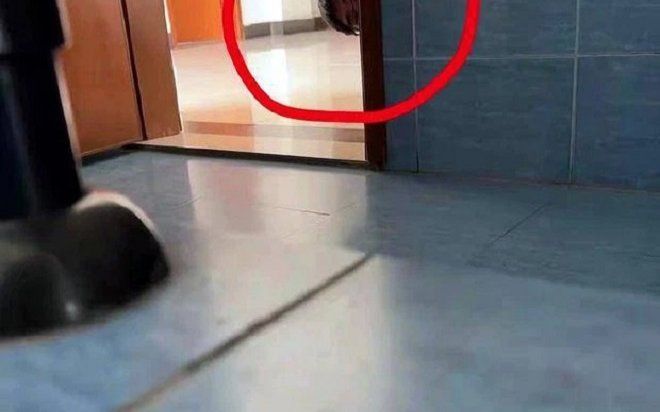 Có cảm giác bị nhìn lén khi đi vệ sinh, nữ sinh đưa điện thoại chụp ảnh liền phát hiện khoảnh khắc ám ảnh